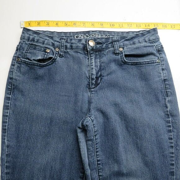 Cato Premium Skinny Leg Jeans Women's Size 6 Medium Wash Blue Denim 30X30.5 - Picture 5 of 11